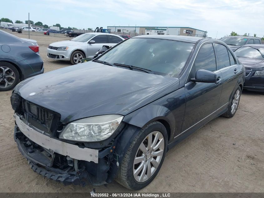 2010 Mercedes-Benz C-Class VIN: WDDGF8FB9AF431509 Lot: 12020552