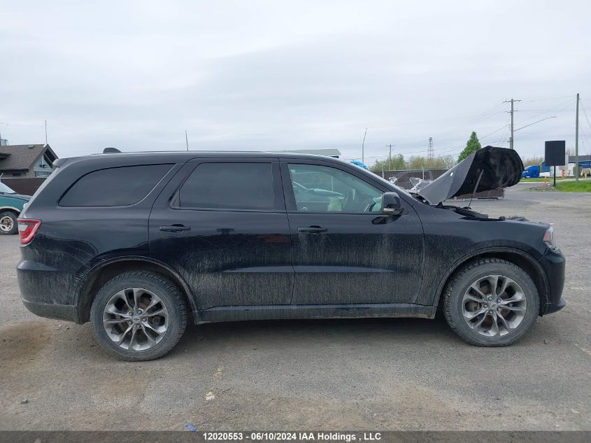 2020 Dodge Durango Gt VIN: 1C4RDJDG7LC119501 Lot: 12020553