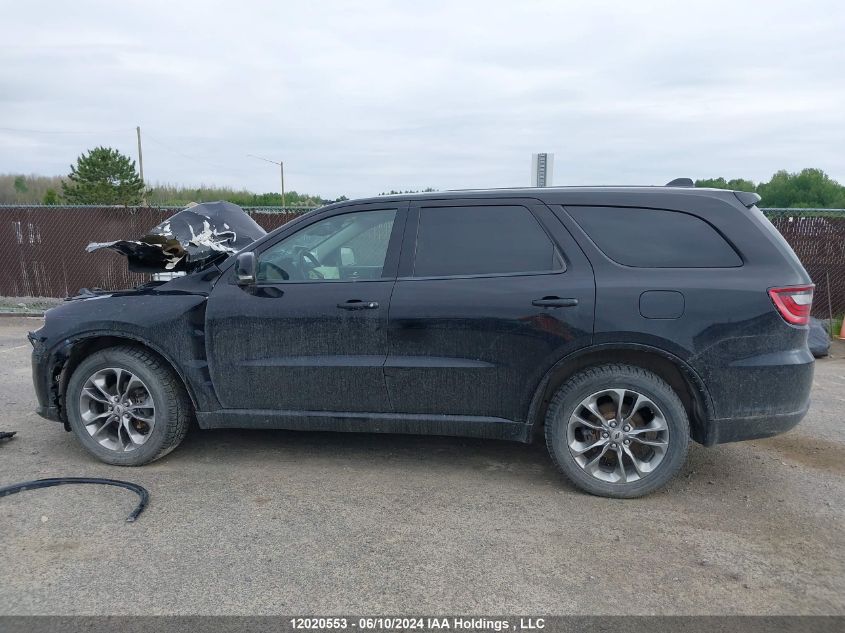 2020 Dodge Durango Gt VIN: 1C4RDJDG7LC119501 Lot: 12020553