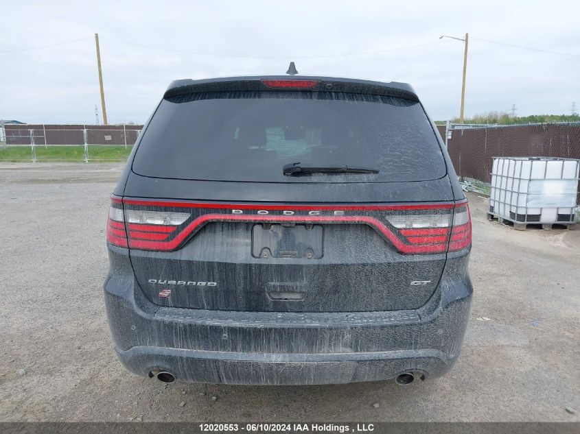 2020 Dodge Durango Gt VIN: 1C4RDJDG7LC119501 Lot: 12020553