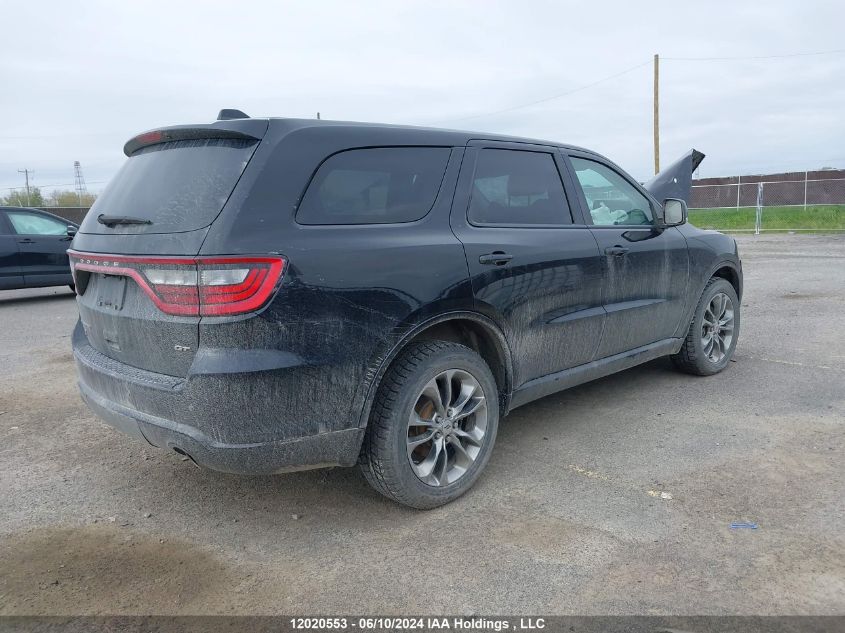 2020 Dodge Durango Gt VIN: 1C4RDJDG7LC119501 Lot: 12020553