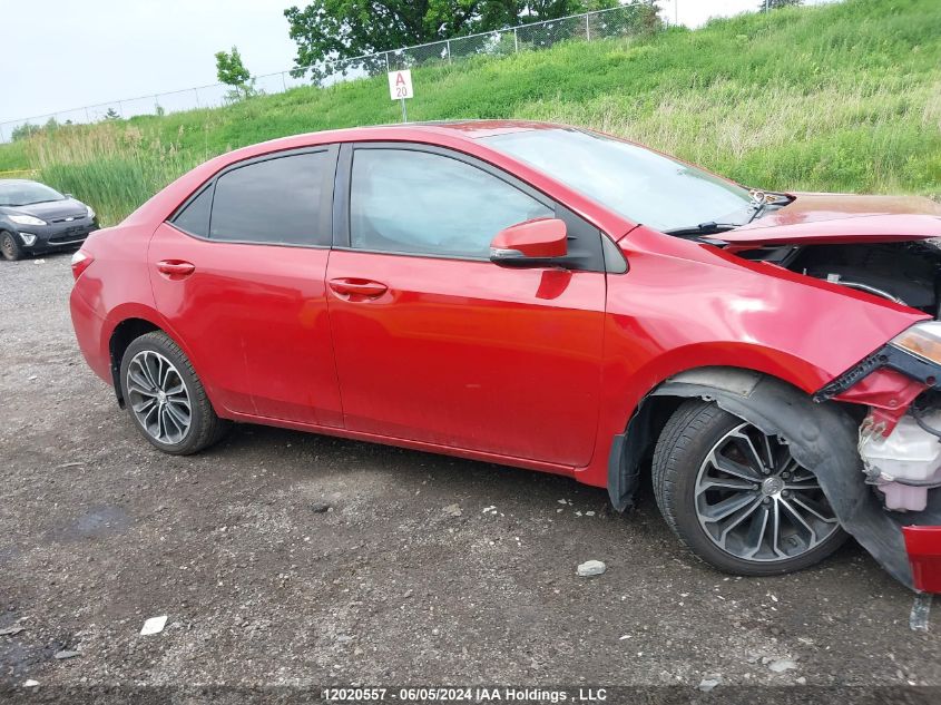 2016 Toyota Corolla L/Le/Le Pls/Prm/S/S Pls VIN: 2T1BURHE3GC648448 Lot: 12020557