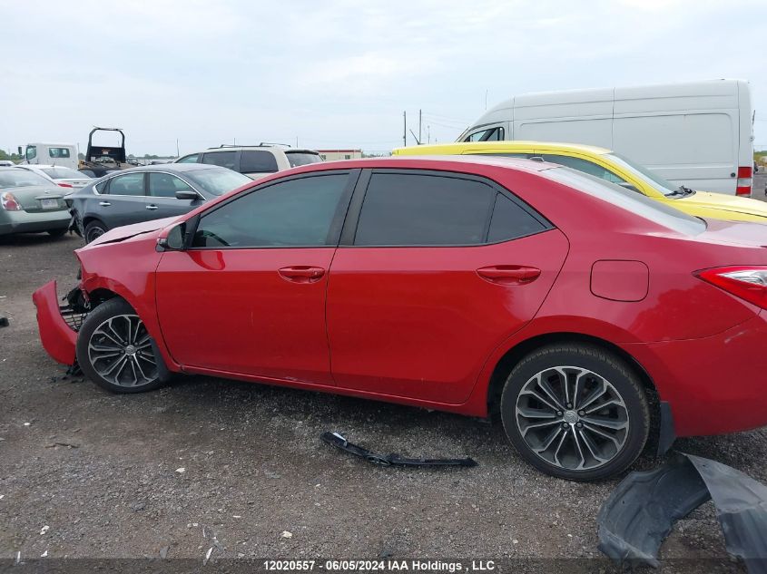 2016 Toyota Corolla L/Le/Le Pls/Prm/S/S Pls VIN: 2T1BURHE3GC648448 Lot: 12020557