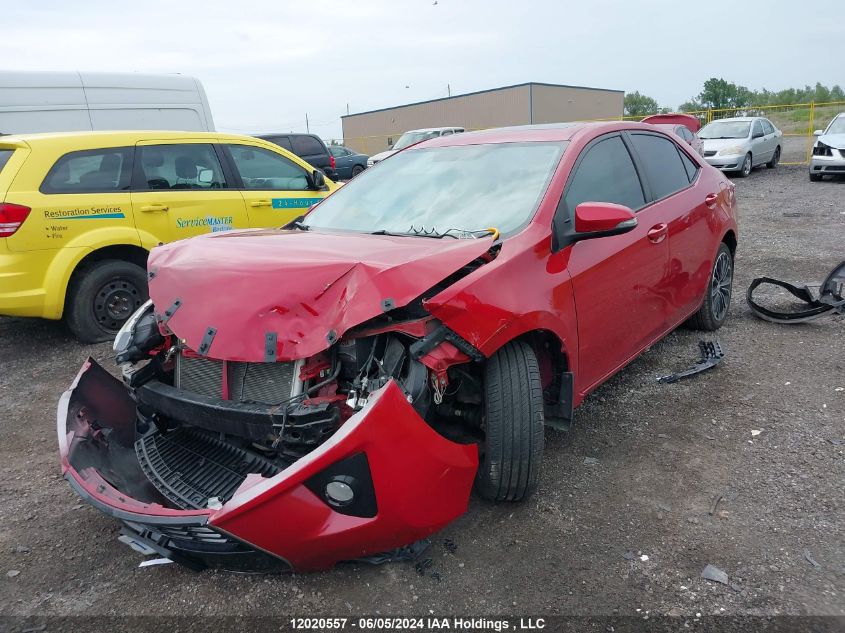 2016 Toyota Corolla L/Le/Le Pls/Prm/S/S Pls VIN: 2T1BURHE3GC648448 Lot: 12020557