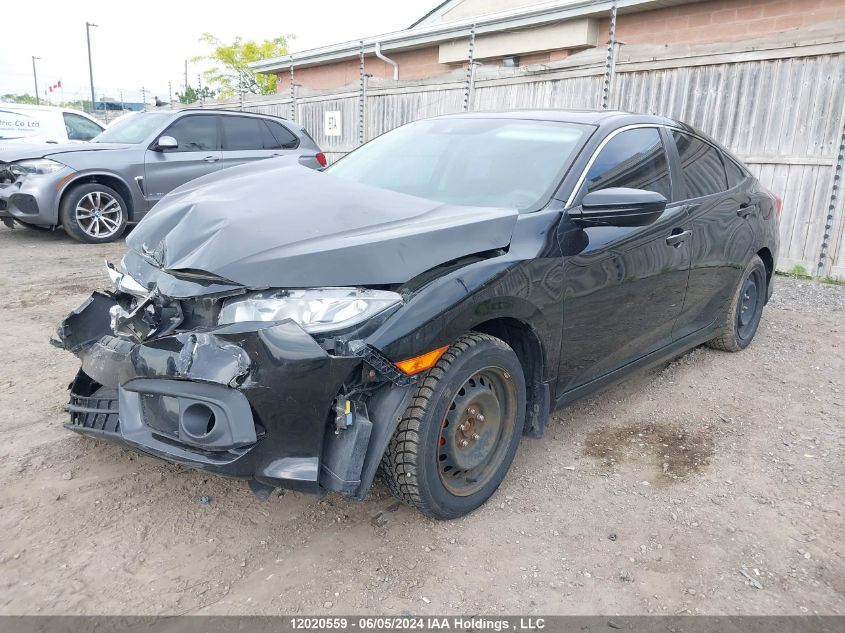 2017 Honda Civic Ex 4Dr VIN: 2HGFC2F81HH014377 Lot: 12020559