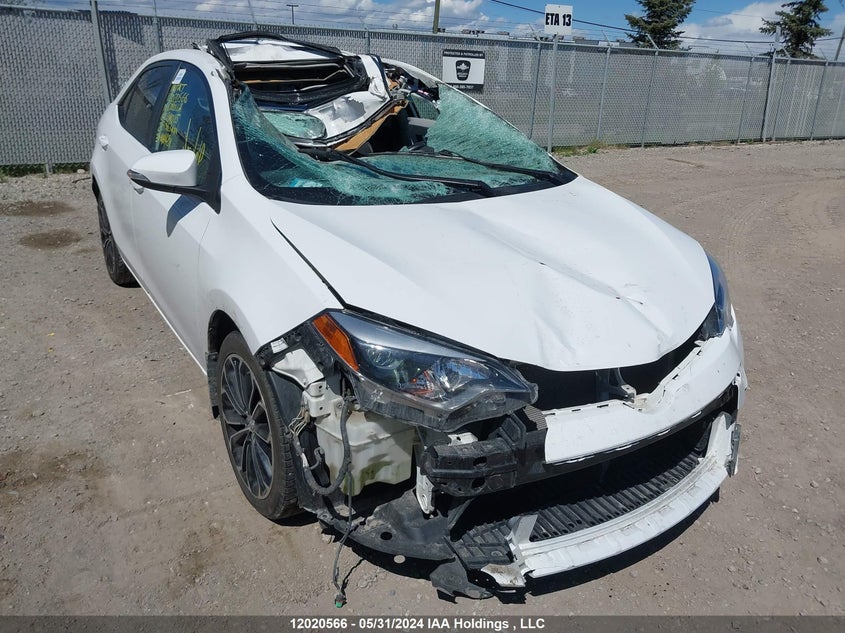 2016 Toyota Corolla L/Le/Le Pls/Prm/S/S Pls VIN: 2T1BURHE7GC594085 Lot: 12020566