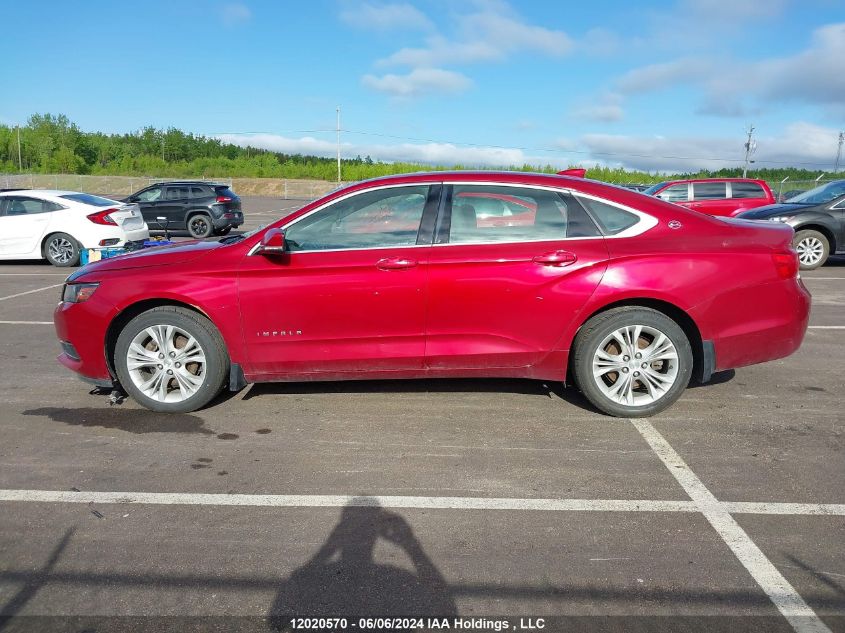 2015 Chevrolet Impala VIN: 2G1125S39F9183506 Lot: 12020570