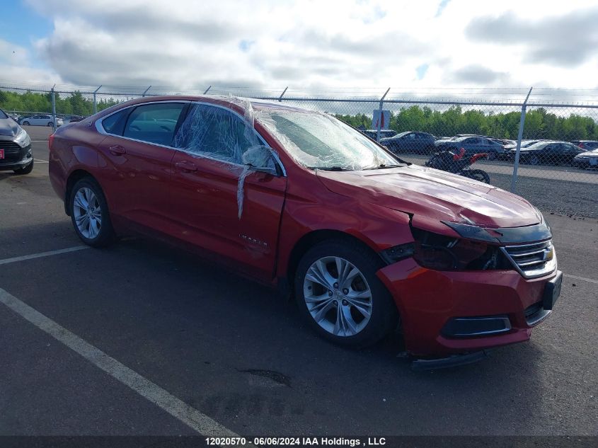 2015 Chevrolet Impala VIN: 2G1125S39F9183506 Lot: 12020570