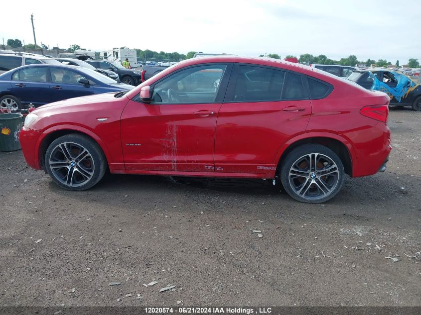 2015 BMW X4 VIN: 5UXXW5C59F0E87212 Lot: 12020574