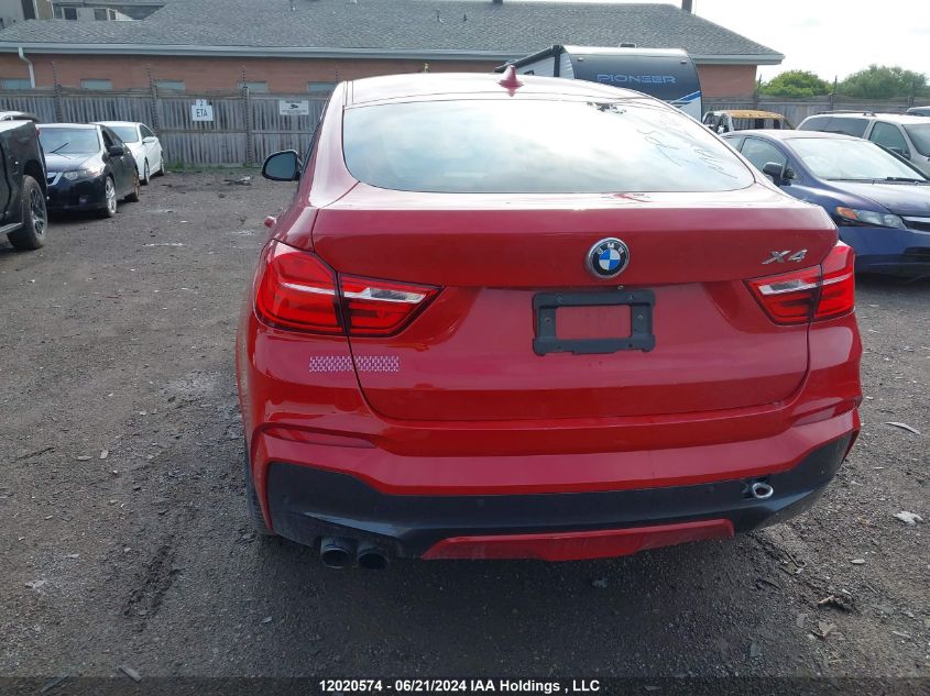 2015 BMW X4 VIN: 5UXXW5C59F0E87212 Lot: 12020574