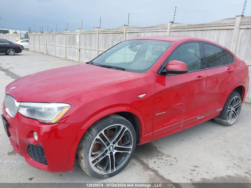 2015 BMW X4 VIN: 5UXXW5C59F0E87212 Lot: 12020574