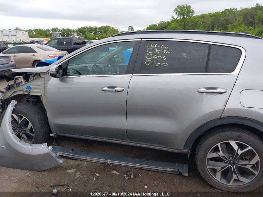 2022 Kia Sportage VIN: KNDPNCAC4N7973620 Lot: 12020577