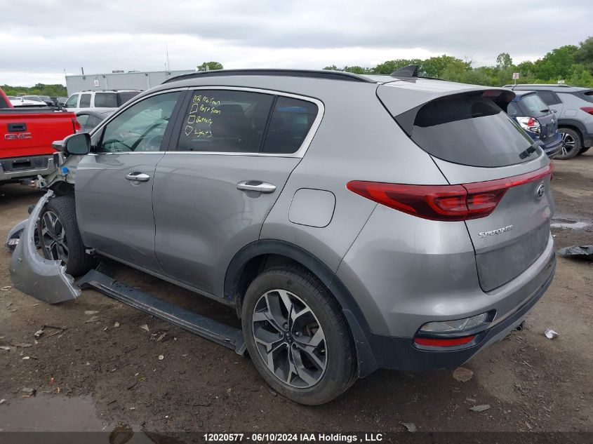 2022 Kia Sportage VIN: KNDPNCAC4N7973620 Lot: 12020577