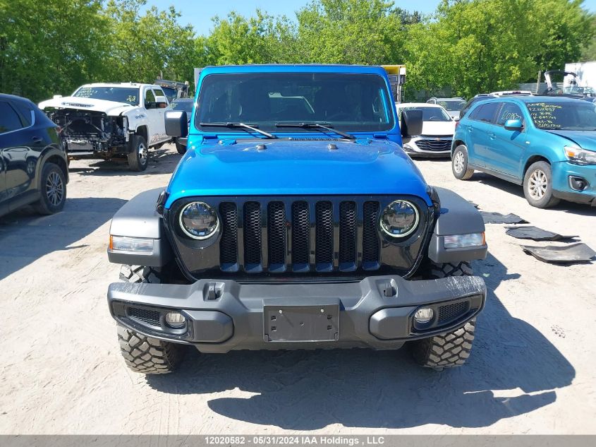 2023 Jeep Wrangler 4-Door Willys VIN: 1C4HJXDG5PW643273 Lot: 12020582