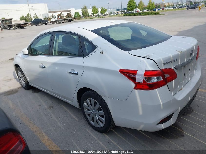 2019 Nissan Sentra S/Sv/Sr/Sl VIN: 3N1AB7AP2KY212686 Lot: 12020583