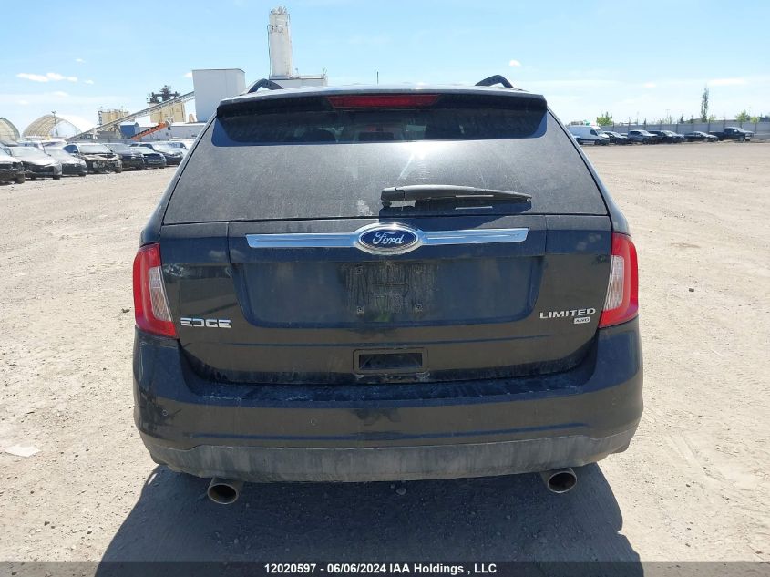 2011 Ford Edge Limited VIN: 2FMDK4KC8BBA10136 Lot: 12020597