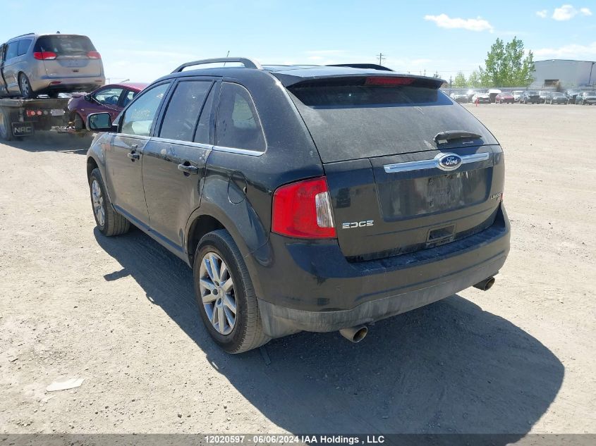 2011 Ford Edge Limited VIN: 2FMDK4KC8BBA10136 Lot: 12020597