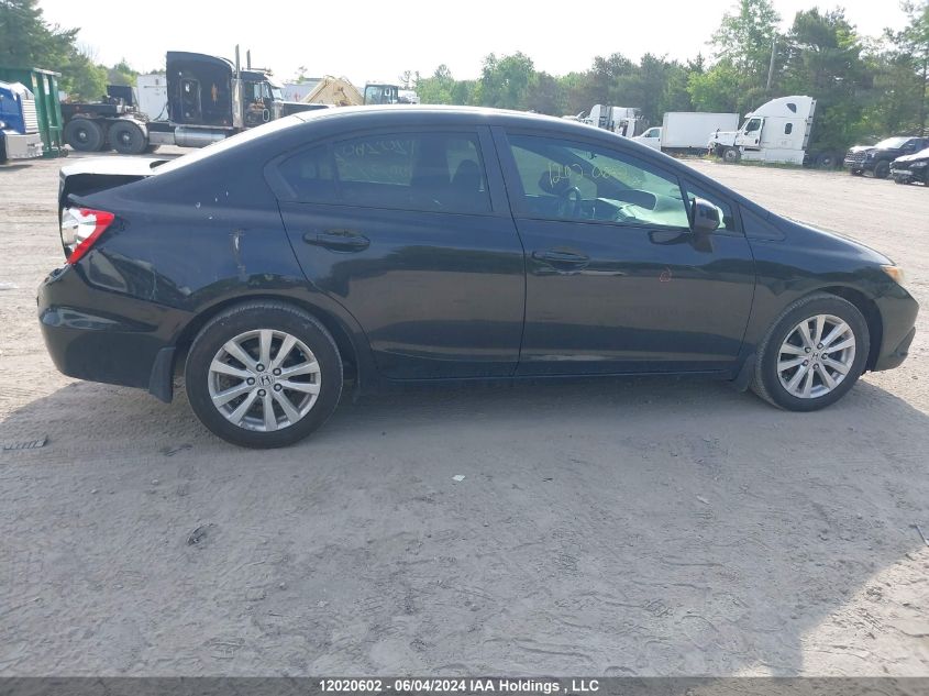 2012 Honda Civic Sdn VIN: 2HGFB2F93CH110855 Lot: 12020602