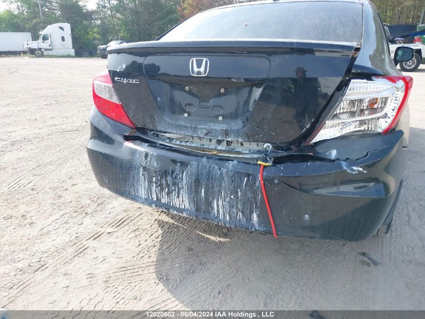 2012 Honda Civic Sdn VIN: 2HGFB2F93CH110855 Lot: 12020602