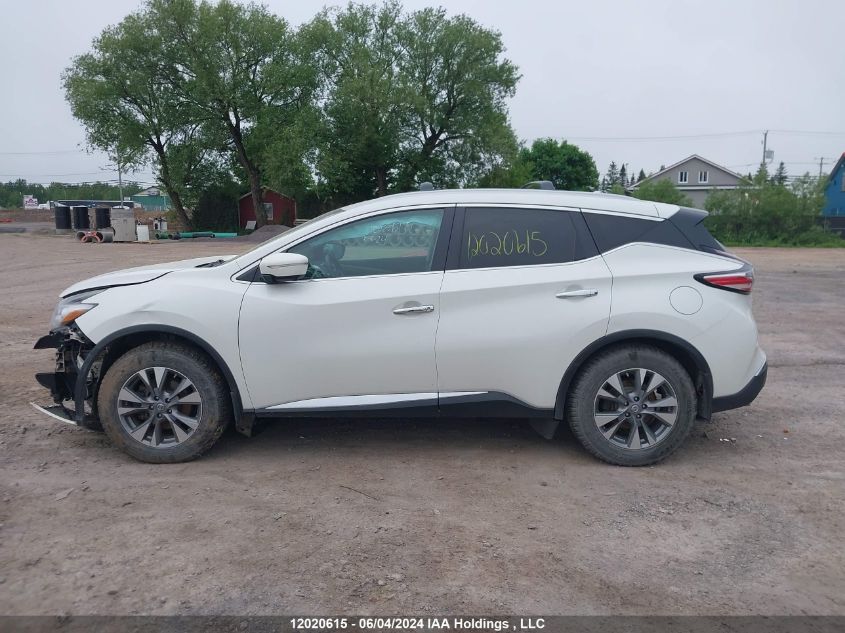 2015 Nissan Murano VIN: 5N1AZ2MH6FN222698 Lot: 12020615