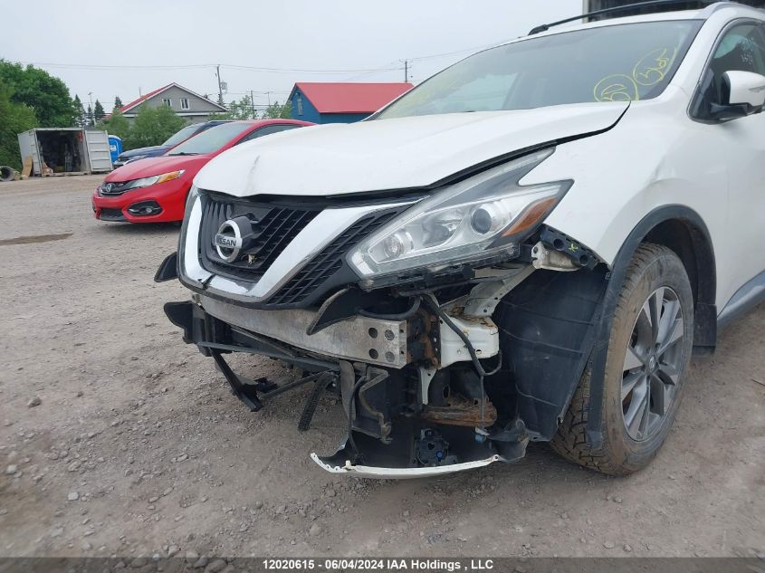 2015 Nissan Murano VIN: 5N1AZ2MH6FN222698 Lot: 12020615