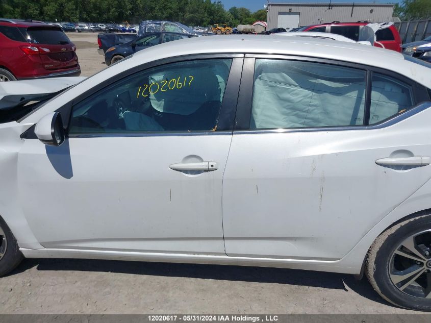 2023 Nissan Sentra VIN: 3N1AB8CV0PY261779 Lot: 12020617