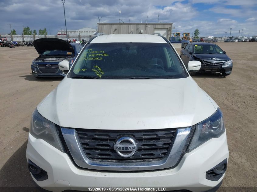 2019 Nissan Pathfinder VIN: 5N1DR2MM5KC633283 Lot: 12020619