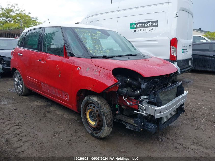 2014 Fiat 500L Sport VIN: ZFBCFABH4EZ025316 Lot: 12020623