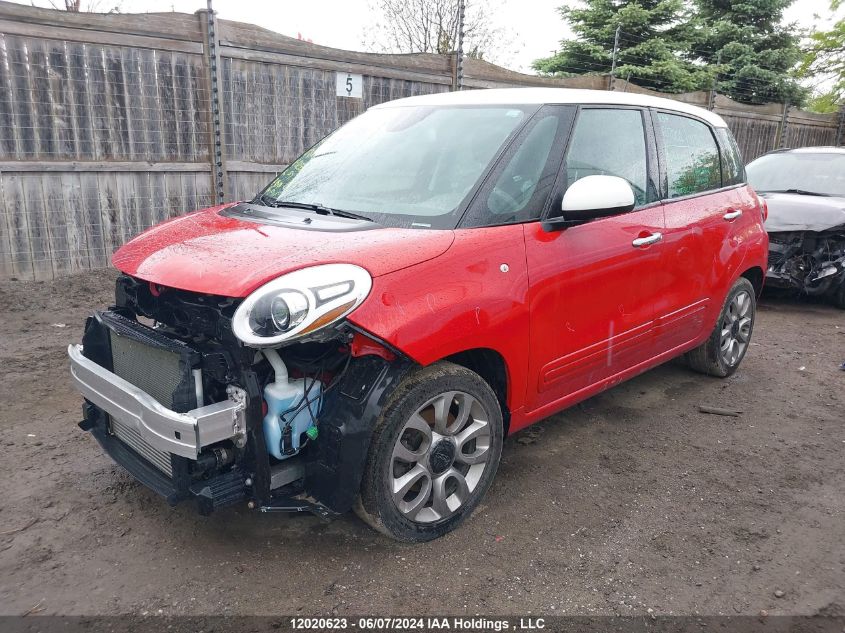 2014 Fiat 500L Sport VIN: ZFBCFABH4EZ025316 Lot: 12020623