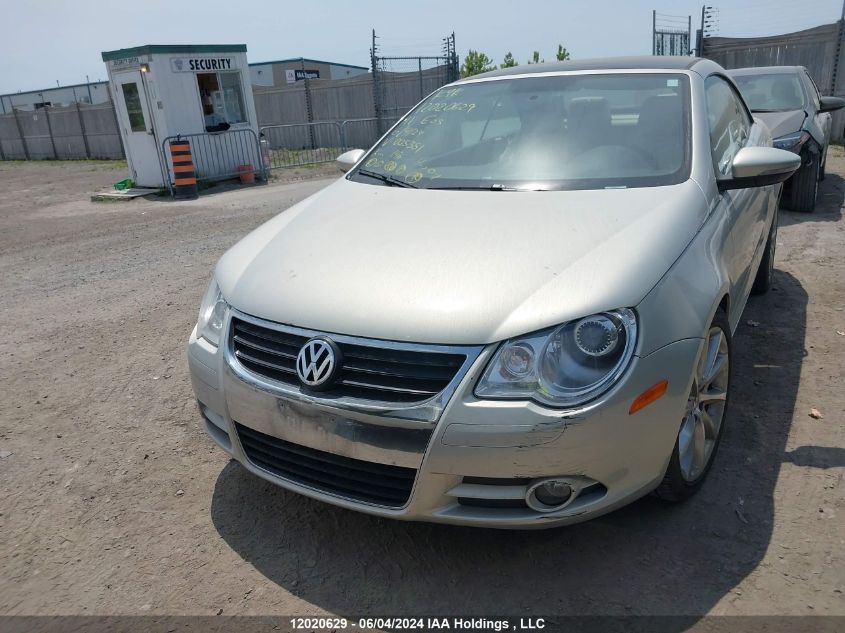 2011 Volkswagen Eos 2.0T VIN: WVWBD7AH8BV005351 Lot: 12020629