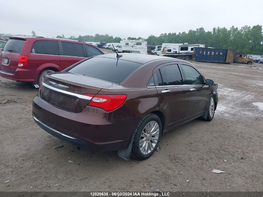 2012 Chrysler 200 Limited VIN: 1C3CCBCB0CN178936 Lot: 12020635