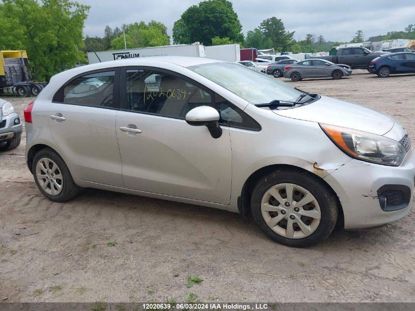 2013 Kia Rio VIN: KNADM5A30D6882864 Lot: 12020639