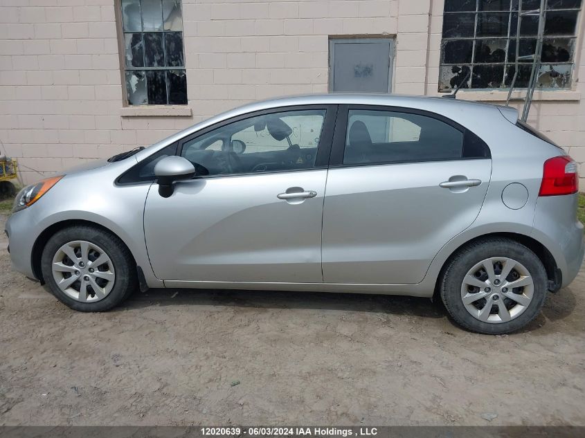 2013 Kia Rio VIN: KNADM5A30D6882864 Lot: 12020639