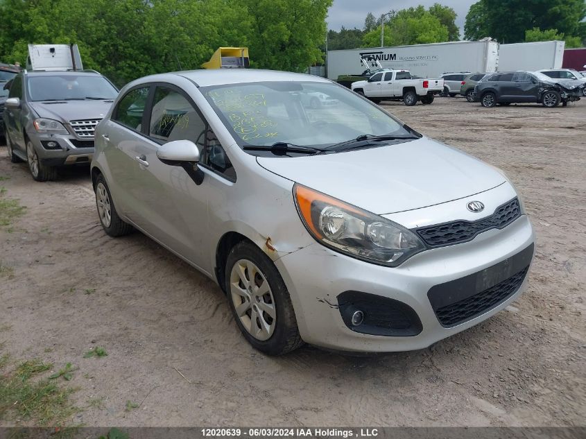 2013 Kia Rio VIN: KNADM5A30D6882864 Lot: 12020639