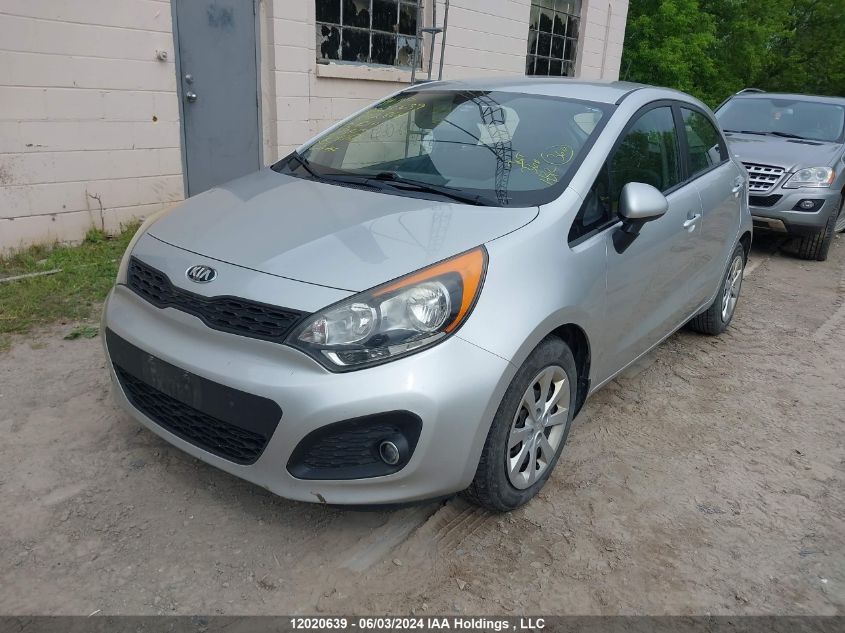 2013 Kia Rio VIN: KNADM5A30D6882864 Lot: 12020639