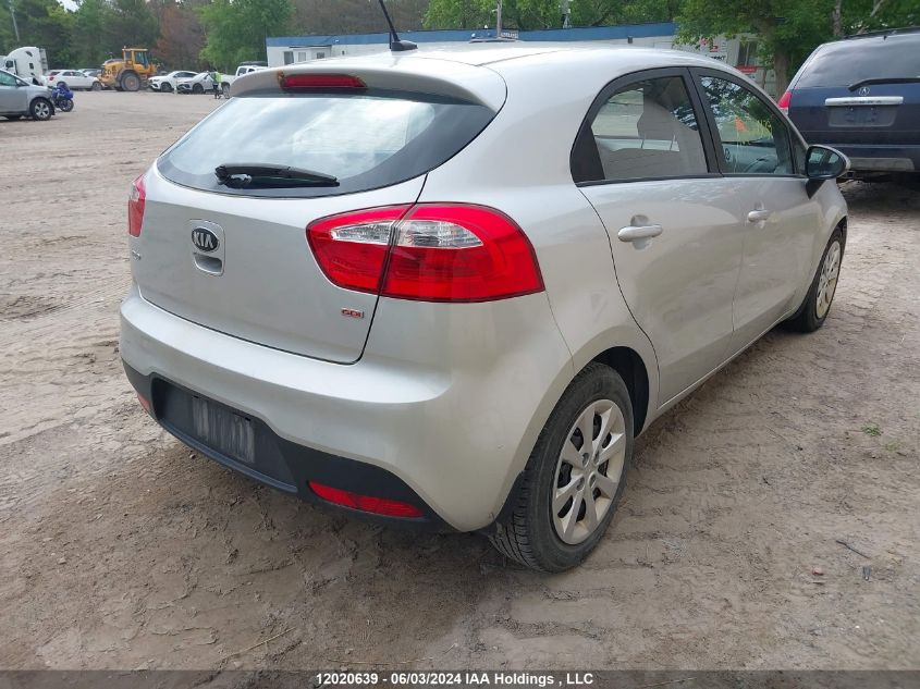 2013 Kia Rio VIN: KNADM5A30D6882864 Lot: 12020639