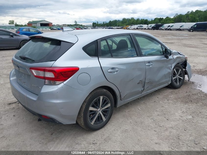 2019 Subaru Impreza VIN: 4S3GTAC67K1754313 Lot: 12020644