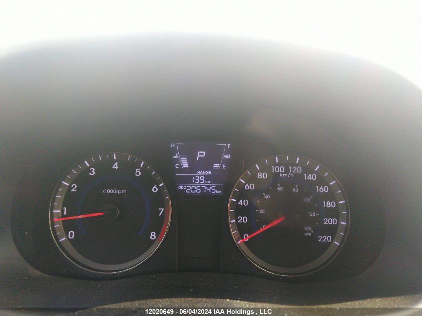 2014 Hyundai Accent Gls/Gs VIN: KMHCT5AE7EU197594 Lot: 12020649