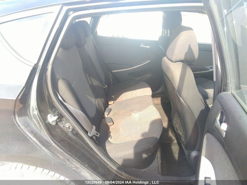 2014 Hyundai Accent Gls/Gs VIN: KMHCT5AE7EU197594 Lot: 12020649