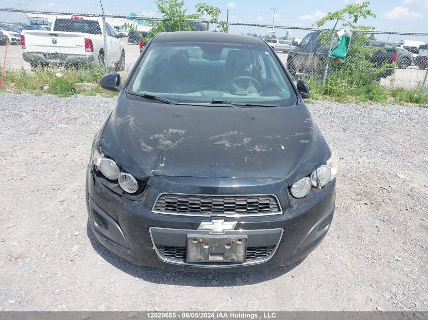 2012 Chevrolet Sonic VIN: 1G1JA5EHXC4210074 Lot: 12020655