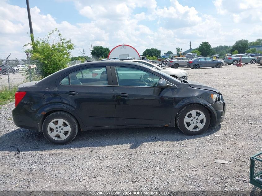 2012 Chevrolet Sonic VIN: 1G1JA5EHXC4210074 Lot: 12020655