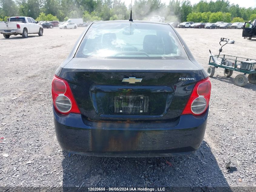 2012 Chevrolet Sonic VIN: 1G1JA5EHXC4210074 Lot: 12020655