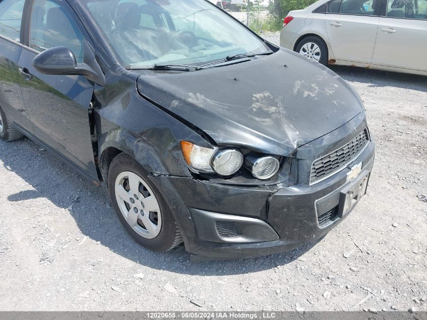 2012 Chevrolet Sonic VIN: 1G1JA5EHXC4210074 Lot: 12020655