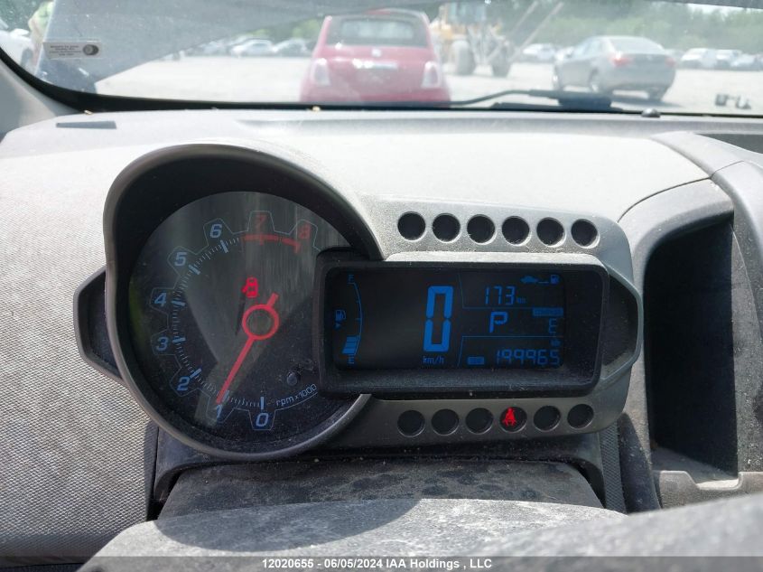 2012 Chevrolet Sonic VIN: 1G1JA5EHXC4210074 Lot: 12020655