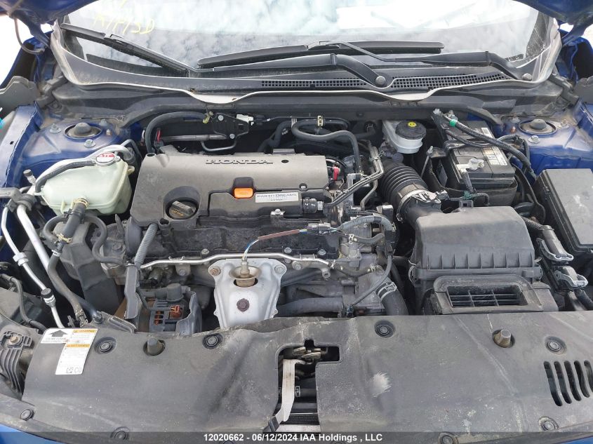 2018 Honda Civic Ex 4Dr VIN: 2HGFC2F86JH008550 Lot: 12020662