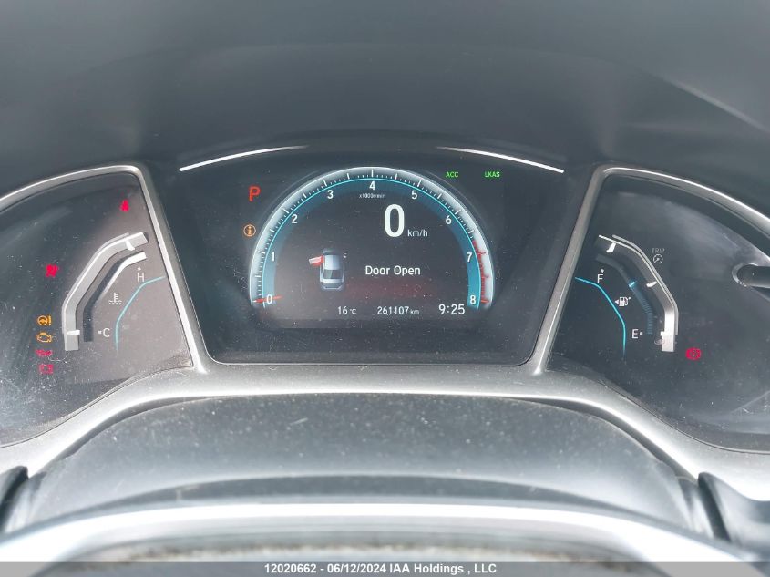 2018 Honda Civic Ex 4Dr VIN: 2HGFC2F86JH008550 Lot: 12020662