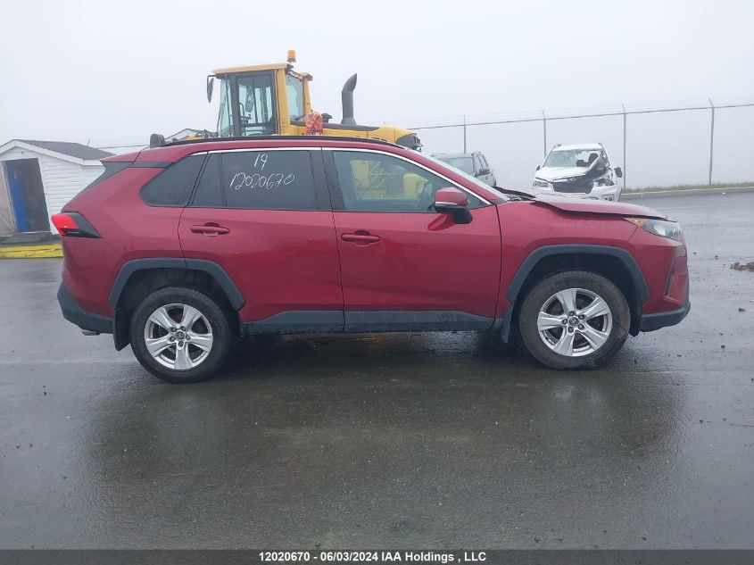 2019 Toyota Rav4 Le VIN: 2T3B1RFV8KC020168 Lot: 12020670
