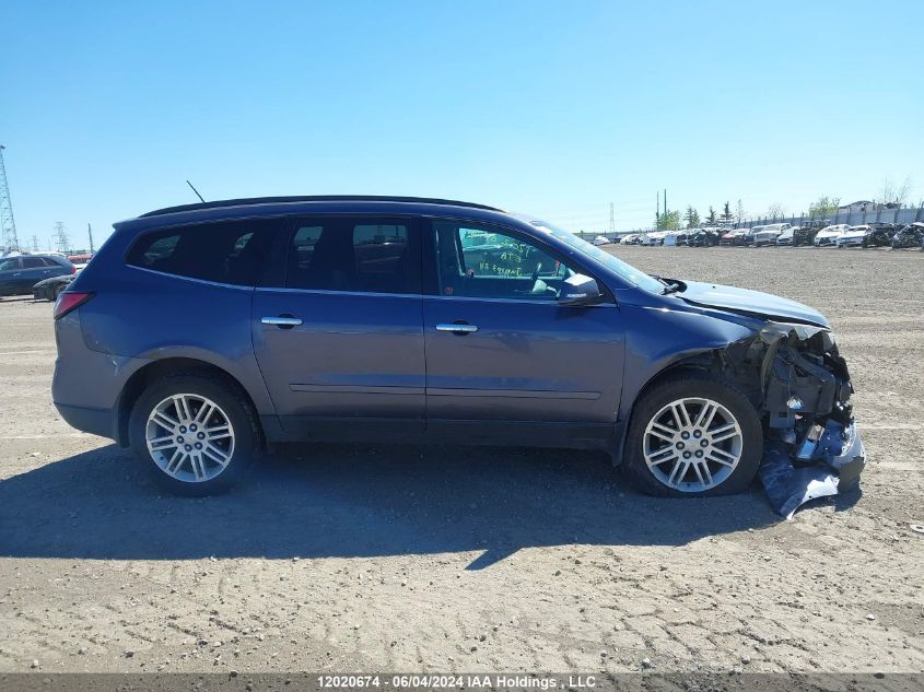 2014 Chevrolet Traverse VIN: 1GNKVGKD6EJ256090 Lot: 12020674