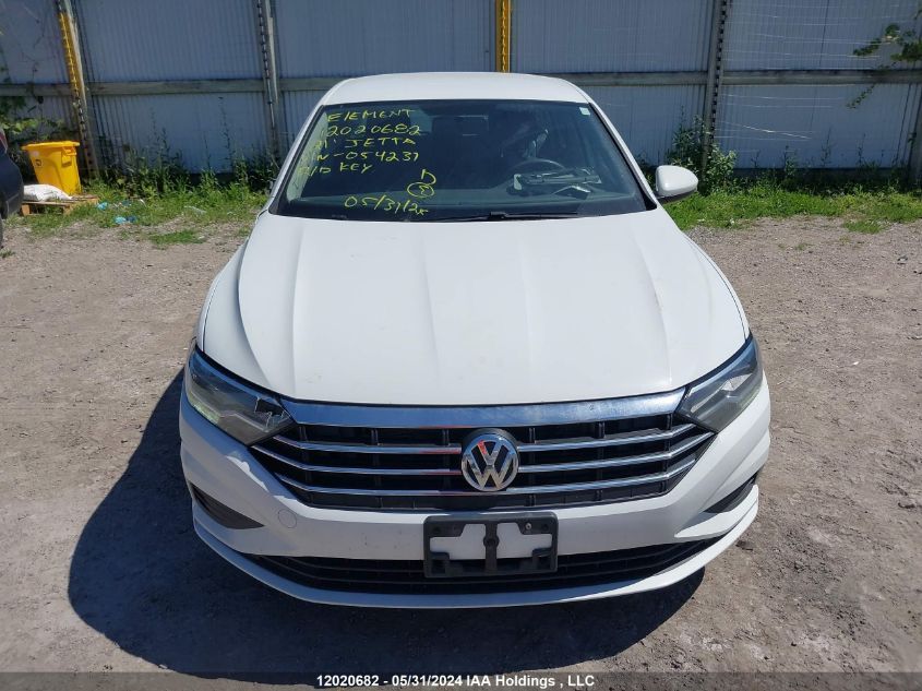 2021 Volkswagen Jetta S/Se/R-Line VIN: 3VWC57BU2MM054231 Lot: 12020682