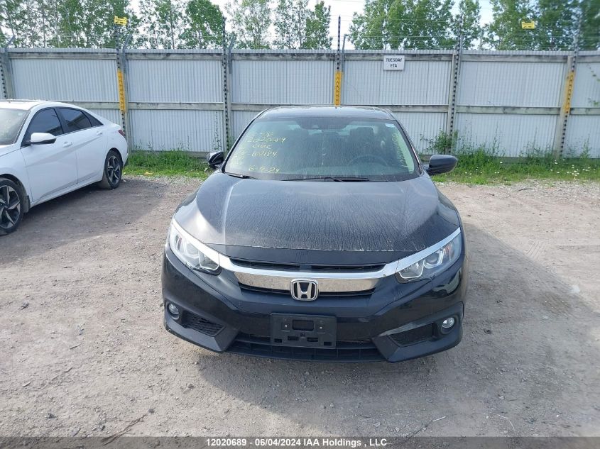 2016 Honda Civic Sedan VIN: 2HGFC1F46GH102184 Lot: 12020689